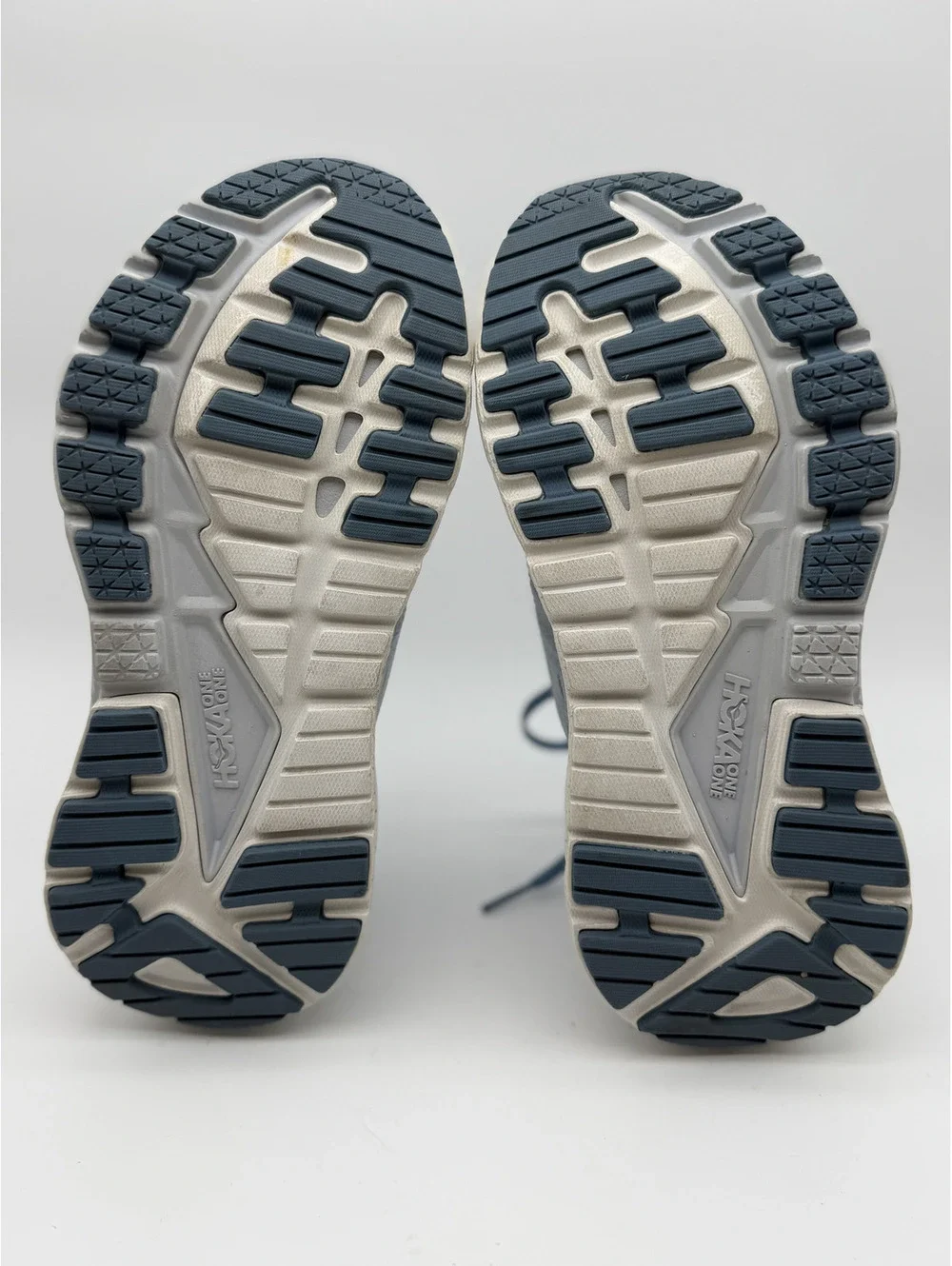 Hoka One One Women's Gaviota 4 Wide Running Shoes Blue Fog - Women's Size 7D